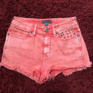 Kendall & Kylie high-rise jean shorts